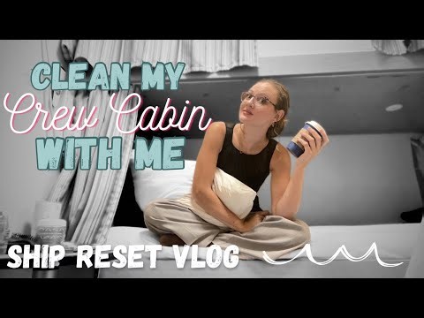 RESETTING MY CRUISE SHIP CABIN 🚢 | Real Crew Life + Organization Reset