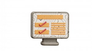 3d Animation Computer Monitor Horizontal Bar Stock Footage Video (100% Royalty-free) 3926029695 | Shutterstock