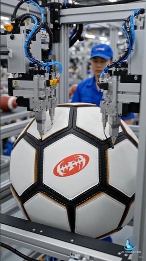 How Footballs Are Made ⚽ | Inside the Football Manufacturing Factory