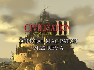 Civilization III: Complete Mac v1.22 Rev A Patch file