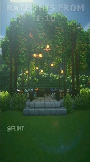 Minecraft Fairy Gazebo!