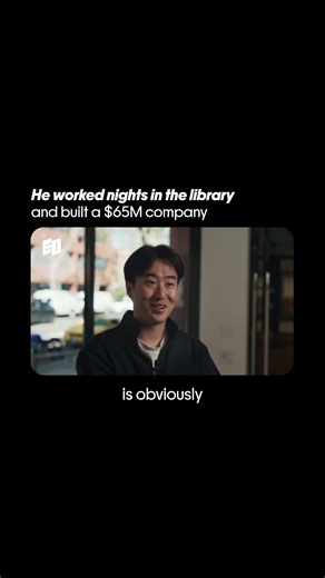 He worked nights in the library and built a $65M Company
