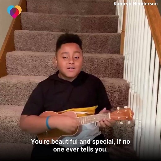 "LOOK WITHIN YOURSELF": After being bullied at school and online, this 9-year-old boy wrote an amazing anti-bullying anthem https://cbsn.ws/33qyT6N | The Uplift