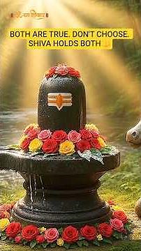 ॐ नमः शिवाय | Shiva Holds Both Truths — You Don't Choose 🔱 #ShivaBhajan