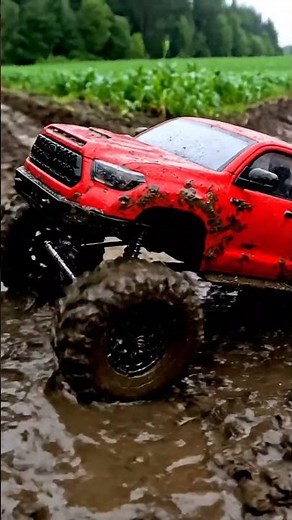 RC TRUCK vs. INSANE MUD PIT! 😱 Can It Survive?! 🚧 #Mudding
