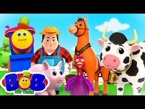 Old MacDonald had a Farm + More Nursery Rhymes & Baby Songs by Bob The Train