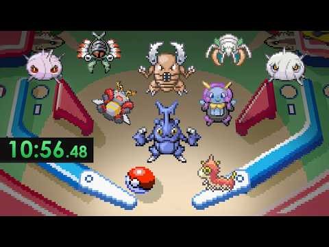 ALL BUGS Speedrun (Pokemon Pinball Ruby & Sapphire)