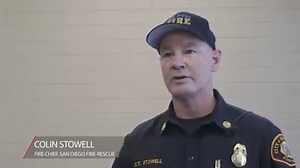 ARFF Marines train with San Diego County firefighters U.S. Marines with Aircraft Rescue Fire Fighting, Headquarters and Headquarters Squadron, Marine Corps Air Station Camp Pendleton, conducted mobile aircraft fire fighting training alongside San Diego County firefighters at the San Diego International Airport in San Diego California, July 10. The Marine and local firefighters both need training and certifications to be able to perform the emergency and non-emergency events that occur on a daily