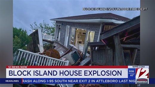 2 injured after house explosion on Block Island
