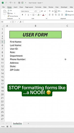 Create Custom Forms in Excel: A Quick Guide