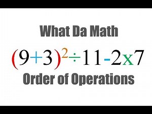 Chapter 1 - Order of Operations (PEMDAS/BEDMAS) - IB Math Studies (Math SL)