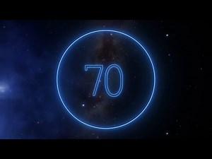 Neon timer 70 seconds (countdown)