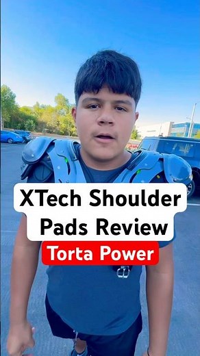 XTech Shoulder Pads Review. Football Gear Review for Youth Football & High School Football