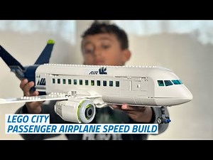 LEGO Passenger Airplane Speed Build - Lego 60367
