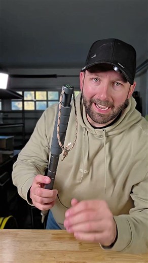 7-in-1 Tactical Hiking Stick! 🤯 #tacticalhiking #hikingstick #walkingstick #trekkingstick