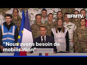 Nouveau service militaire volontaire: le discours d'Emmanuel Macron en intégralité