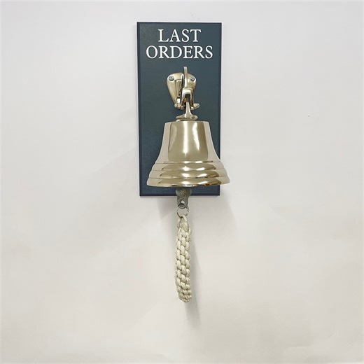 Customisable Last Orders Bell, Perfect Accessory for Any Home Bar or Man-cave, Beer Lovers Gift. Pub Shed Decor. Garden Bar Accessories - Etsy UK