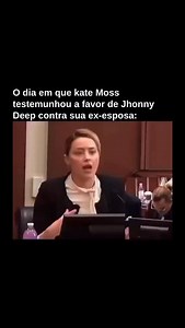 Johnny Depp e Amber Heard se casaram em 2015, mas se separaram em 2016. A separação e o divórcio foram acompanhados de acusações de abuso mútuo e muito conflito nas mídias. Em 2019, Depp processou Amber Heard por difamação, e Amber contraprocessou Depp também por difamação. O julgamento em 2022 aconteceu em Fairfax County, Virgínia (EUA), foi amplamente televisionado e durou cerca de seis semanas. Durante uma sessão de julgamento, Kate Moss, ex-namorada de Deep, depôs a favor dele refutando uma 