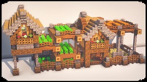 Survival Farm House Minecraft Map