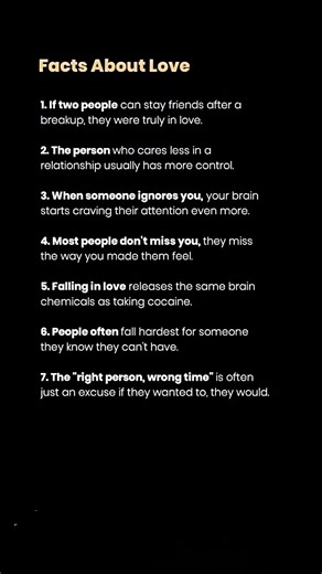 Psychological Facts About Love and Attraction