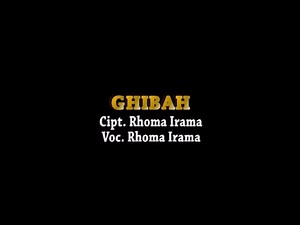 Rhoma Irama - Ghibah (Stereo | Official Music Video)