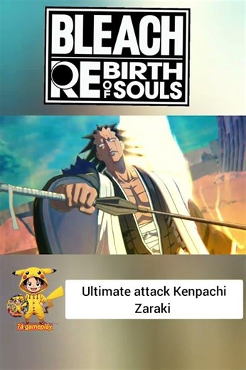 bleach rebirth of souls ultimate attack Kenpachi Zaraki #bleachrebirthofsouls #BleachRebirth