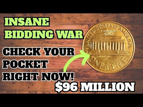 INSANE BIDDING WAR:3 Lincoln Pennies Worth $96 Million!These Coins Could Be InYour Pocket Right Now!
