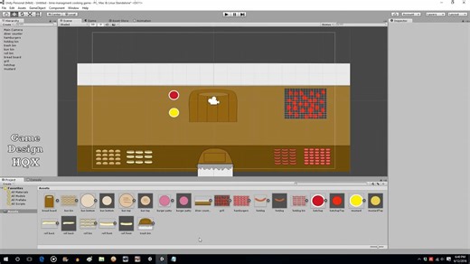 [unity2D]做饭小游戏教程 Part 2
