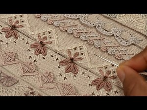 10 Easy Embroidery Borders — Beginner Friendly