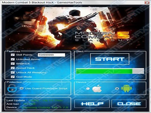 Modern Combat 5 - Blackout v1.0.1 MOD [Unlimited Money, Ammo] [APK DATA]