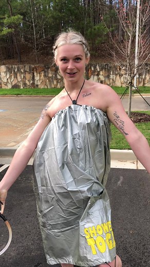 Outdoor Shower Toga for Post-Run Cleanliness