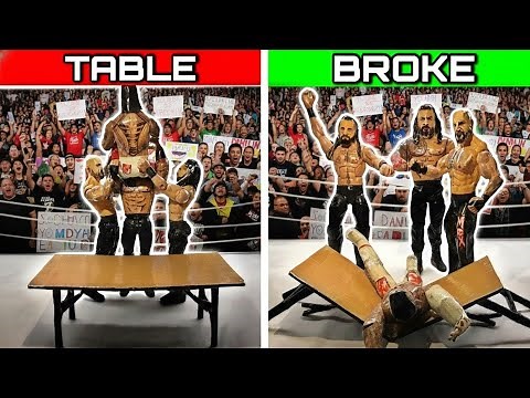 How to Make a Realistic WWE Table Using Cardboard | Custom DIY