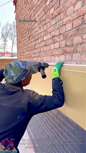 Wall Paneling Worker || Work Skills