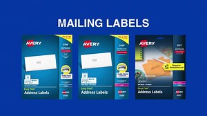 Avery Multiuse Removable Labels, 1" x 3" Rectangle Labels, White, Non-Printable, 72 Total (6728)