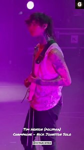 Tim Henson (Polyphia) - Champagne / Nick Johnston Solo 🎸 ▪️▪️ #timhenson #polyphia #champagne #nickjohnston #guitar #guitarist #guitarplayer #guitarriff #guitarchords #guitarsolo #guitarhero #guitarlegend #concert #live #archives #guitararchives #music | guitaristes.officiel