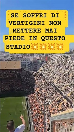 IF YOU HAVE VERTIGO, NEVER SET FOOT IN THIS STADIUM #shorts #ultras