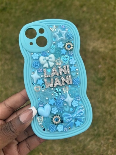 Custom Blue Phone Case Designed Just for You
