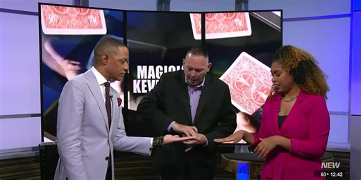Michiana magician wows Josh, Felicia on 16 News Now at Noon