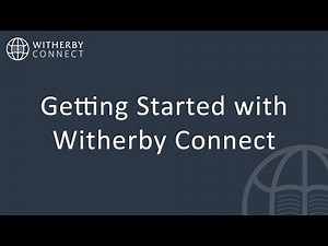 Getting Started with Witherby Connect