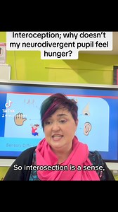1.1K reactions · 126 comments | #neurodivergent people experience the world differently because of our sensory differences. #interoception is our internal sense of body awareness. One aspect of this is knowing whether we are hungry or not. Does your neurodivergent child or pupil never seem to feel hungry until they are starving? This could be one explanation | Neuroteachers | Facebook