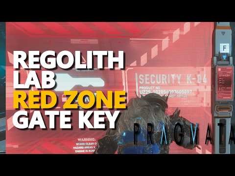 Regolith Lab Red Zone Gate Key Pragmata