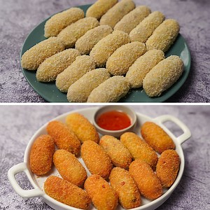 If you have chicken and potato at home, then try this super tasty chicken potato roll! | Yummy Recipes