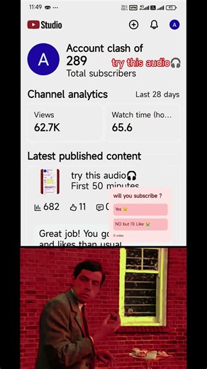 try this audio🎧