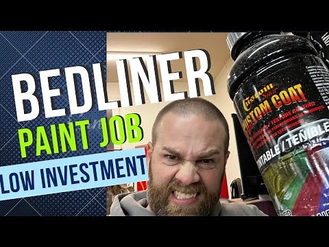 My Truck Gets a Bedliner Paint Job