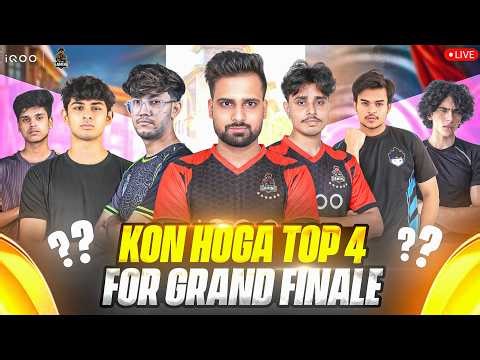 KON JAEGA GRAND FINALE ME ??? TOP 4 || iQOO TOTAL GAMING ESPORTS || TG FOZYAJAY IS LIVE | #iQOOTG
