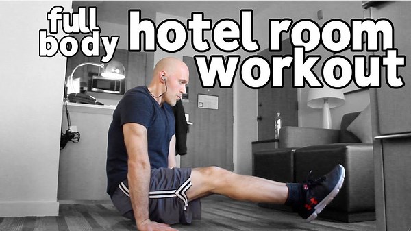 Full-body hotel room workout to stay fit traveling