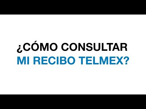 How do I check my Telmex receipt?