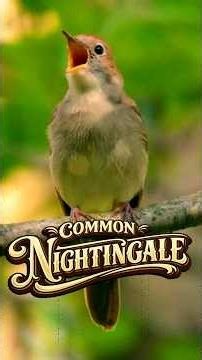 The Beautiful Song of the Common Nightingale 🐦 | Nature's Greatest Singer