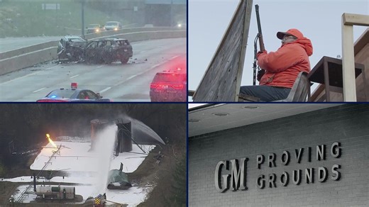Week in Review: Wrong-way driver dies after fatal crash • Declining deer hunting numbers • GM Proving Grounds explosion