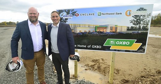 WATCH: Oxbo breaks ground on $43M new facility in Bergen